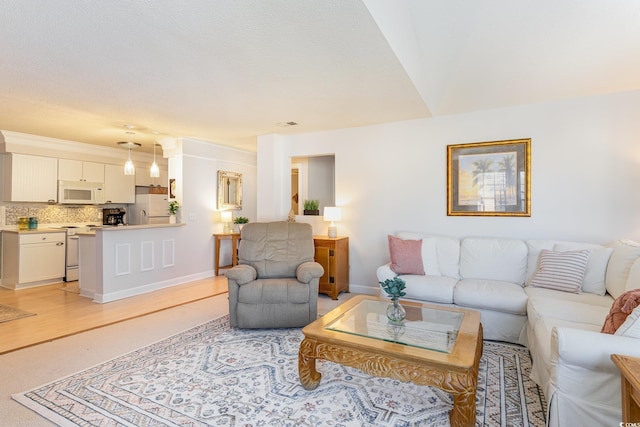 view of living room