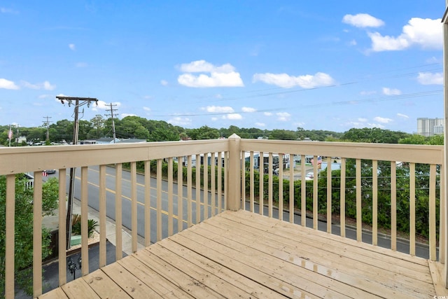 view of deck