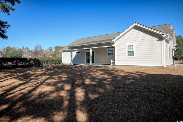 view of back of house