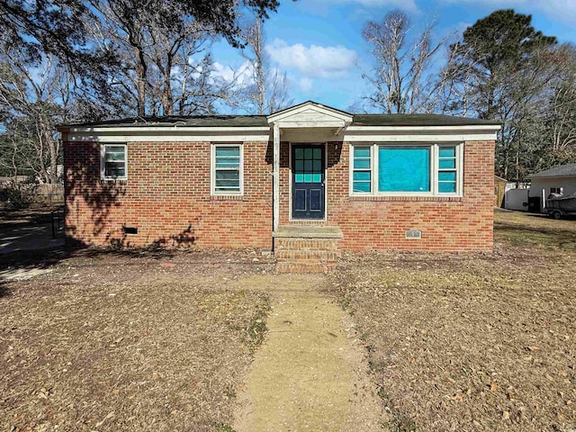 view of front of house