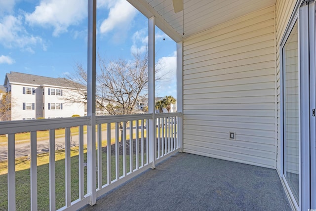 901 W Port Dr Unit 1706, North Myrtle Beach, SC 29582 - balcony featuring a residential view