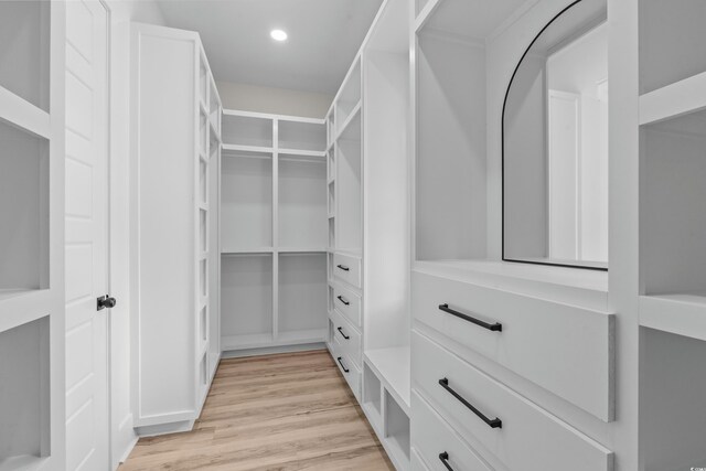 7053 Byrnes Ln, Myrtle Beach, SC 29588 - spacious closet with light wood-type flooring