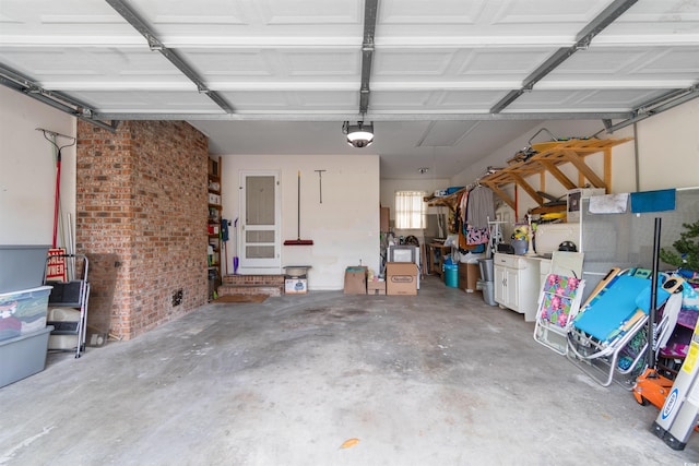 1020 Thomas Ave, North Myrtle Beach, SC 29582 - garage with a garage door opener