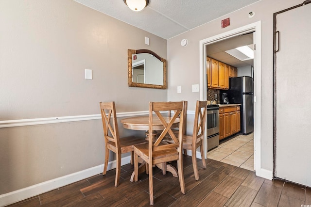 view of dining room