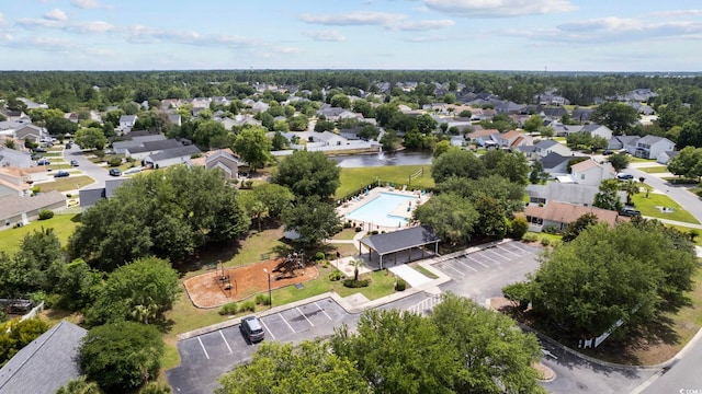 4821 Southgate Pkwy, Myrtle Beach, SC 29579 - aerial view of residential area with a pool area