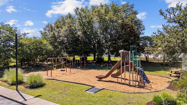 view of playground