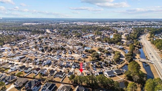 aerial view