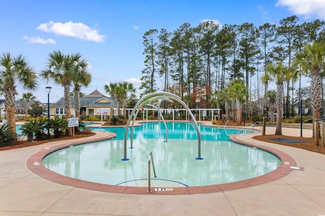 view of swimming pool