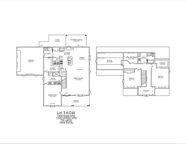 1201 Possum Trot Rd, North Myrtle Beach, SC 29582 - floor plan / room layout