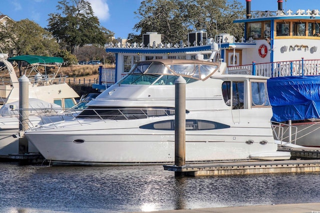 1201 Possum Trot Rd, North Myrtle Beach, SC 29582 - dock area with a water view