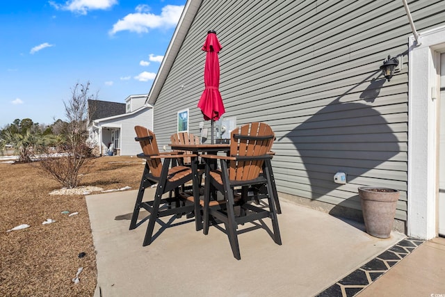 view of patio / terrace