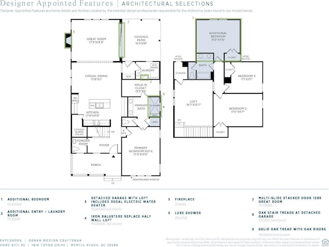 1816 Tryon Dr, Myrtle Beach, SC 29588 - room layout