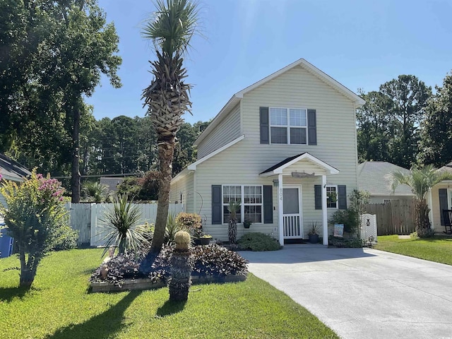 804 Brenda Pl, Myrtle Beach, SC 29577 - traditional-style house featuring driveway