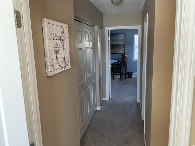 804 Brenda Pl, Myrtle Beach, SC 29577 - hall featuring carpet flooring and baseboards