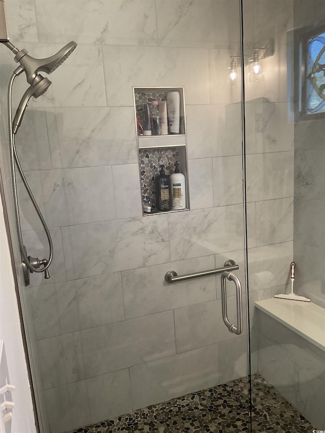 804 Brenda Pl, Myrtle Beach, SC 29577 - bathroom featuring a stall shower