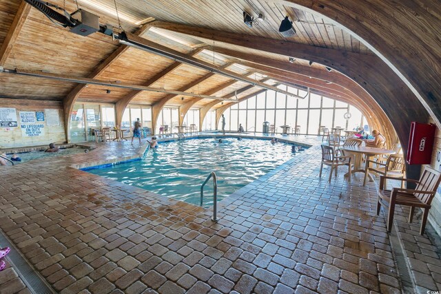 9550 Shore Dr Unit 722, Myrtle Beach, SC 29572 - view of pool