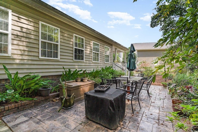 view of patio