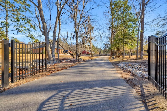 view of road