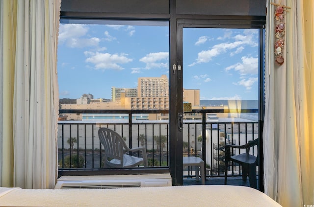 1501 S Ocean Blvd Unit 811, Myrtle Beach, SC 29577 - bedroom featuring a city view