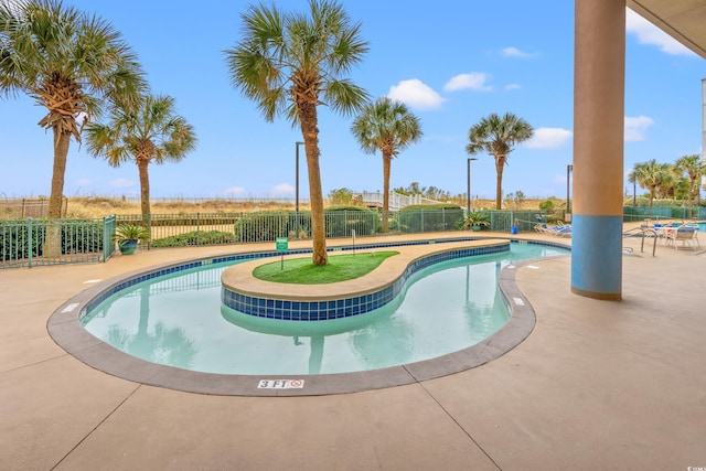 501 S Ocean Blvd Unit 505, North Myrtle Beach, SC 29582 - community pool featuring a patio