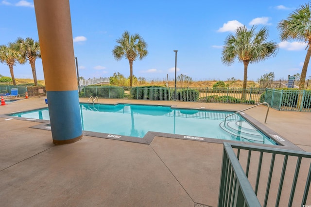 501 S Ocean Blvd Unit 505, North Myrtle Beach, SC 29582 - community pool with a patio area
