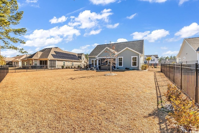 980 Desert Wheatgrass Dr, Myrtle Beach, SC 29579 - rear view of house featuring a fenced backyard