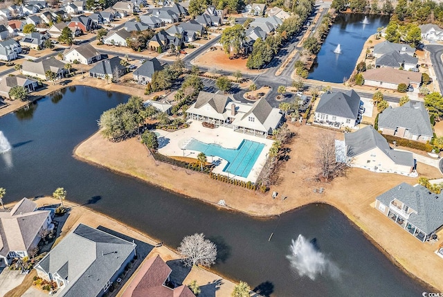 980 Desert Wheatgrass Dr, Myrtle Beach, SC 29579 - aerial view featuring a water view and a residential view