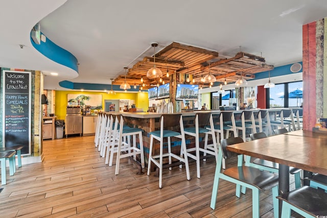 view of dining area