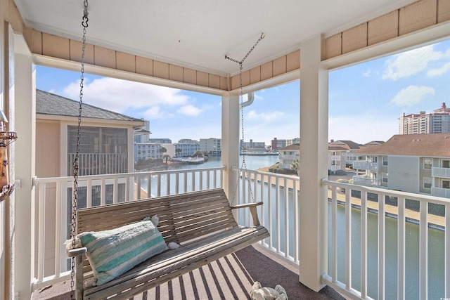 1900 Duffy St Unit C-7, North Myrtle Beach, SC 29582 - balcony featuring a water view