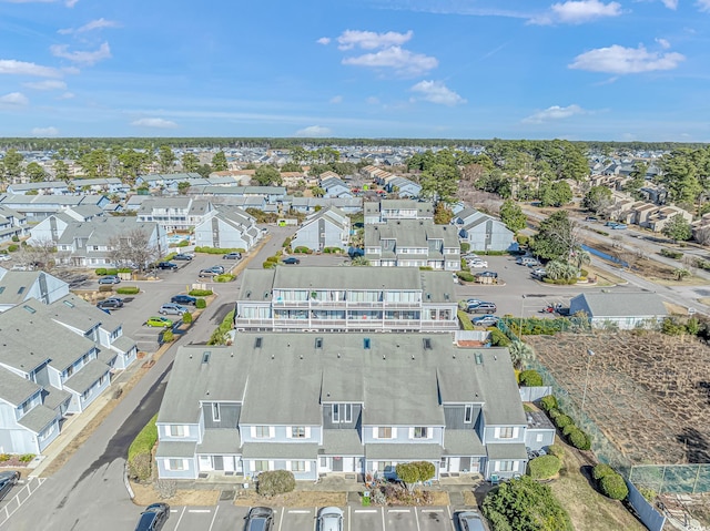 drone / aerial view featuring a residential view