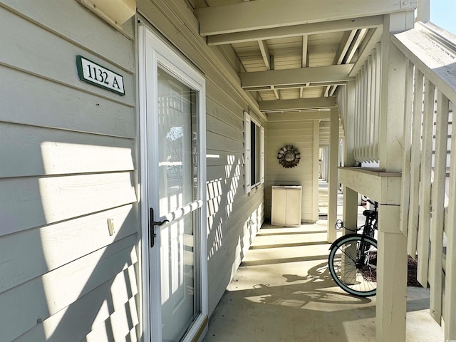 view of entrance to property