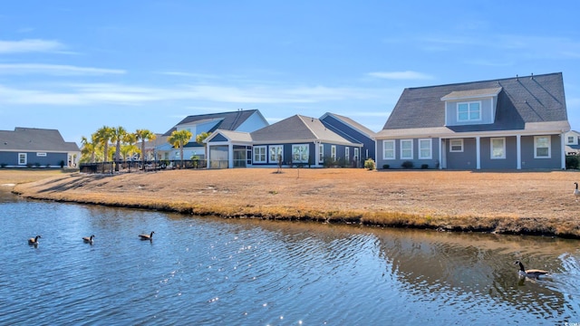 property view of water