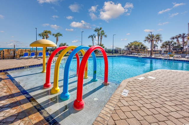 view of swimming pool