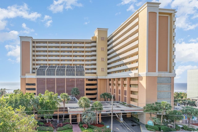 6900 N Ocean Blvd Unit 1439, Myrtle Beach, SC 29572 - view of building exterior with a water view
