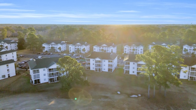 drone / aerial view featuring a residential view