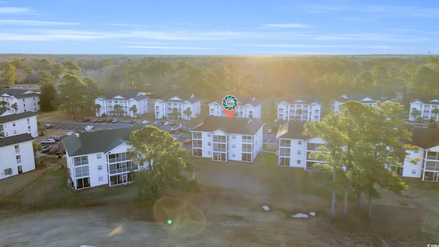 birds eye view of property featuring a residential view