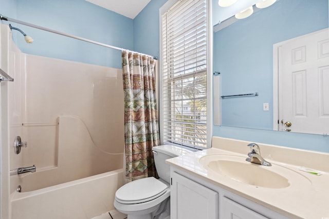 2022 N Waccamaw Dr, Garden City Beach, SC 29576 - full bath with shower / bath combo, toilet, and vanity