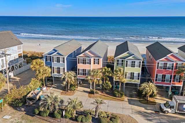 2022 N Waccamaw Dr, Garden City Beach, SC 29576 - aerial view of waterfront with a beach