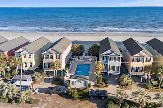2022 N Waccamaw Dr, Garden City Beach, SC 29576 - bird's eye view of unending shoreline