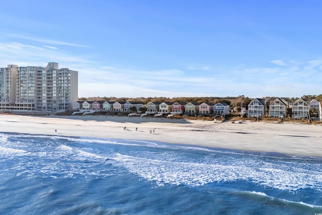 2022 N Waccamaw Dr, Garden City Beach, SC 29576 - aerial perspective of suburban area featuring unending shoreline