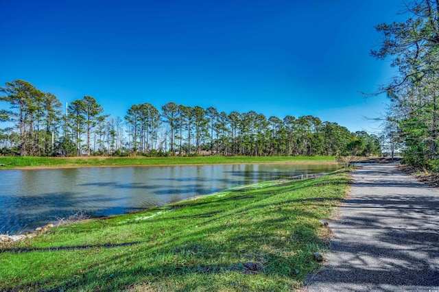 property view of water