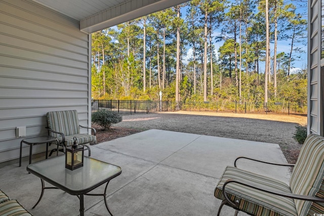 view of patio