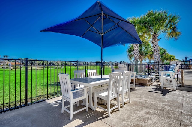 view of patio / terrace