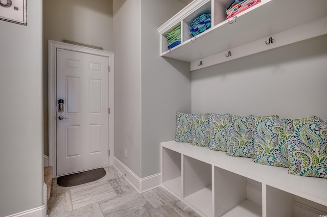 view of mudroom