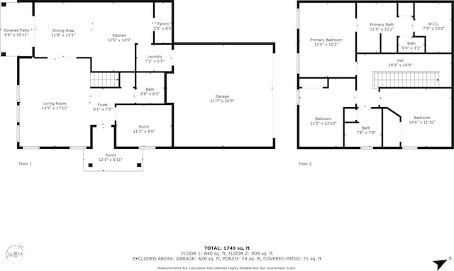 502 Hay Hill Ln Unit B, Myrtle Beach, SC 29579 - floor plan