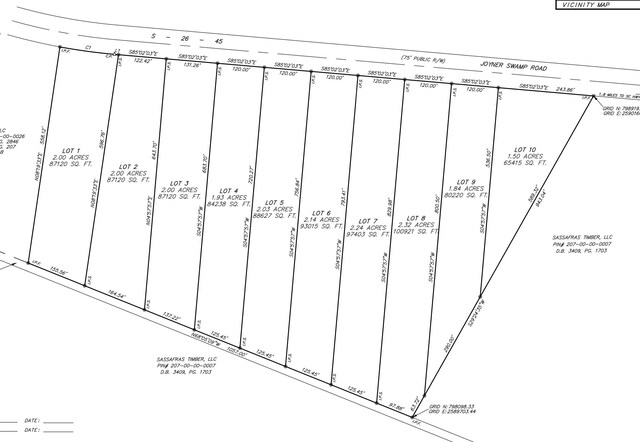 TBD Joyner Swamp Rd, Galivants Ferry SC, 29544 land for sale