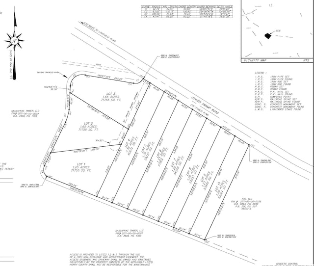 TBD Joyner Swamp Rd, Galivants Ferry SC, 29544 land for sale