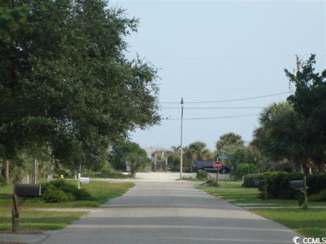 view of road