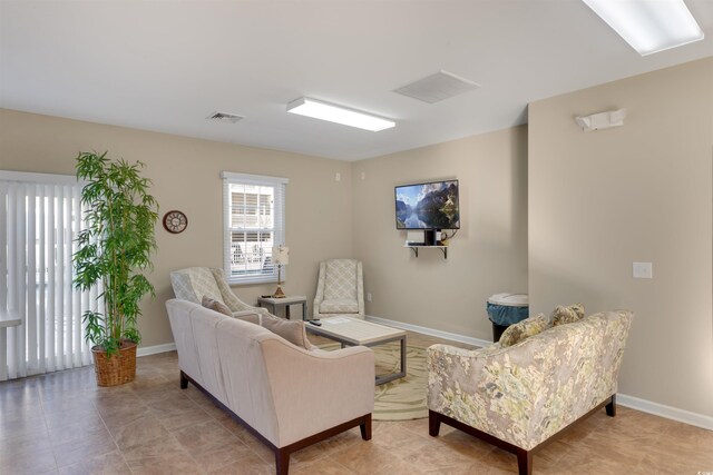 view of living room