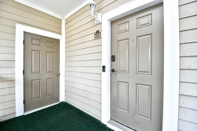 6015 Catalina Dr Unit 431, North Myrtle Beach, SC 29582 - view of exterior entry featuring covered porch
